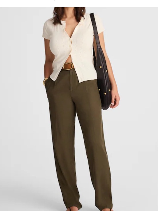 Madewell Pants - Madewell Double Pleated Trousers Size 6